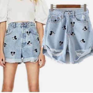 Mickey Mouse shorts